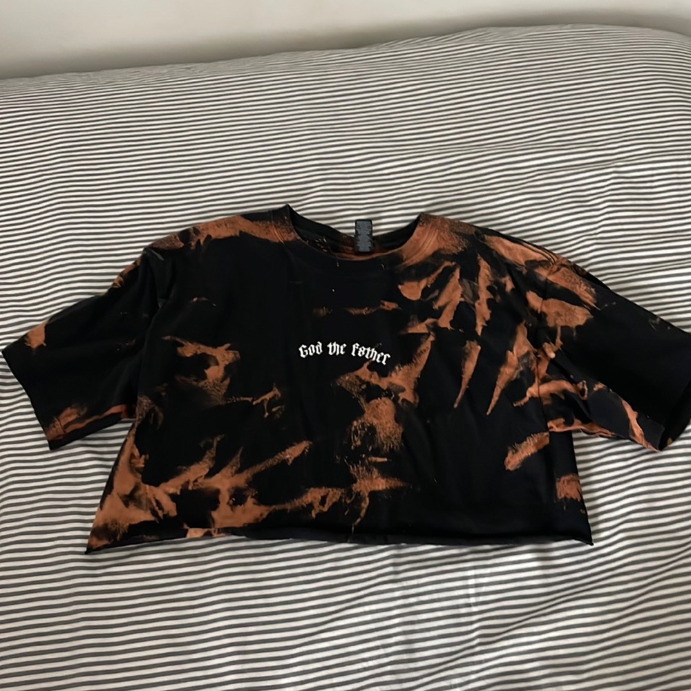 God the Father Vintage Cropped T